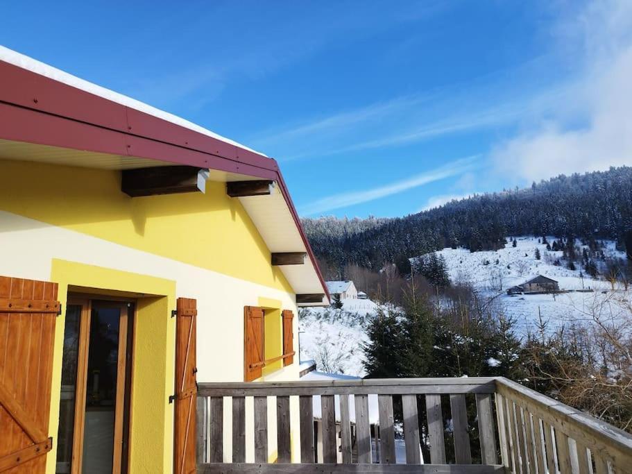 Maison De Montagne Vue Magnifique Ventron Zewnętrze zdjęcie