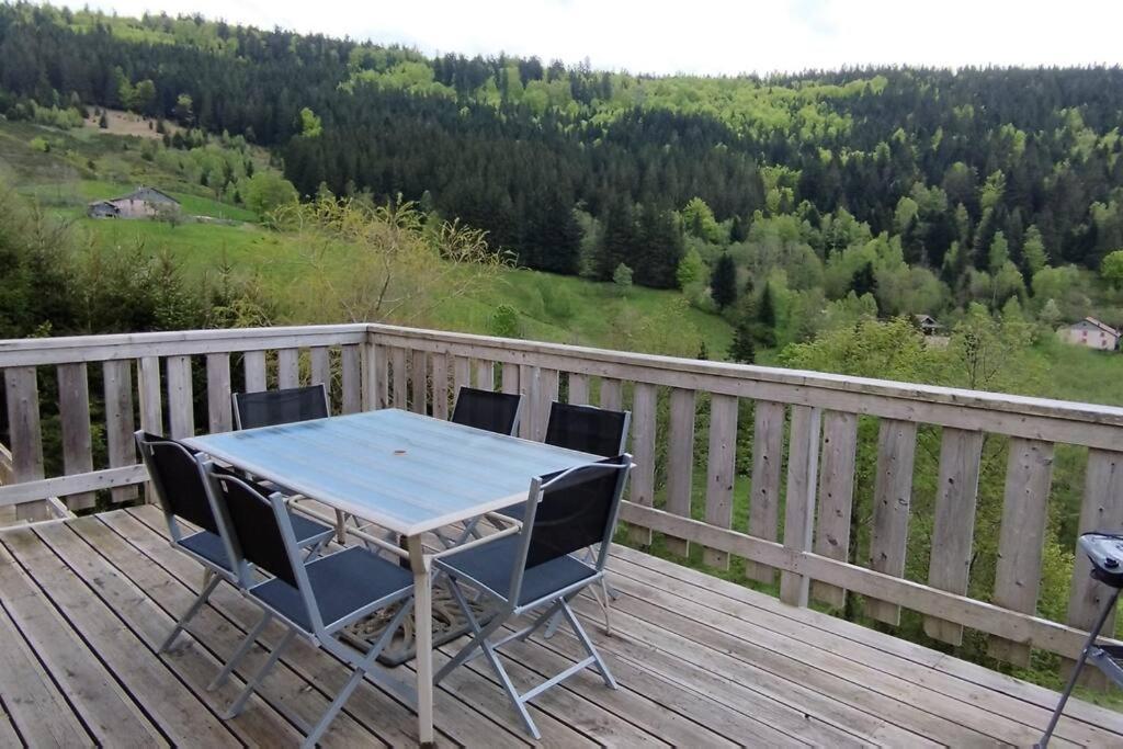 Maison De Montagne Vue Magnifique Ventron Zewnętrze zdjęcie