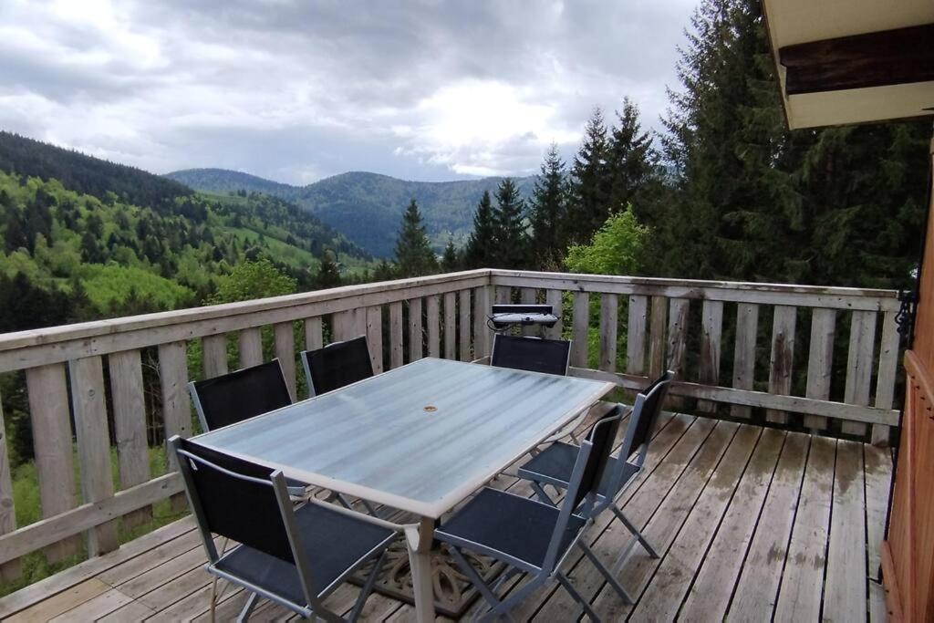 Maison De Montagne Vue Magnifique Ventron Zewnętrze zdjęcie